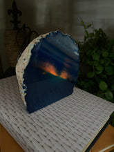 Load image into Gallery viewer, Blue Agate tea light Candle Holder