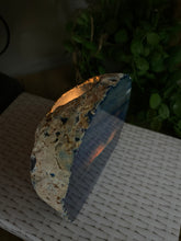 Load image into Gallery viewer, Blue Agate tea light Candle Holder