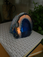 Load image into Gallery viewer, Blue Agate tea light Candle Holder