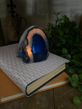 Load image into Gallery viewer, Blue Agate tea light Candle Holder