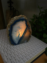 Load image into Gallery viewer, Blue Agate tea light Candle Holder