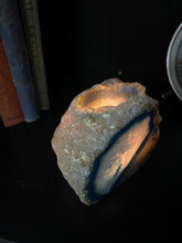 Load image into Gallery viewer, Blue Agate tea light Candle Holder