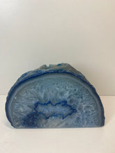 Load image into Gallery viewer, Blue Agate tea light Candle Holder 33