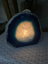 Load image into Gallery viewer, Blue Agate tea light Candle Holder