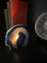 Load image into Gallery viewer, Blue Agate tea light Candle Holder