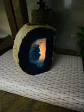 Load image into Gallery viewer, Blue Agate tea light Candle Holder