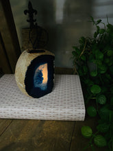 Load image into Gallery viewer, Blue Agate tea light Candle Holder