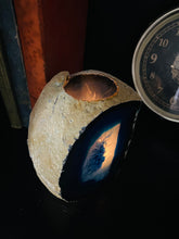 Load image into Gallery viewer, Blue Agate tea light Candle Holder