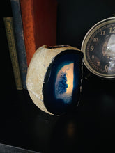 Load image into Gallery viewer, Blue Agate tea light Candle Holder