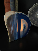 Load image into Gallery viewer, Blue Agate tea light Candle Holder