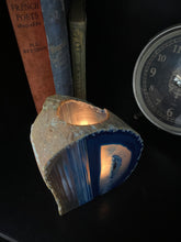 Load image into Gallery viewer, Blue Agate tea light Candle Holder