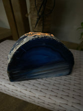 Load image into Gallery viewer, Blue Agate tea light Candle Holder