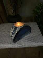 Load image into Gallery viewer, Blue Agate tea light Candle Holder