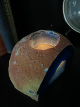 Load image into Gallery viewer, Blue Agate tea light Candle Holder
