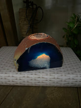 Load image into Gallery viewer, Blue Agate tea light Candle Holder