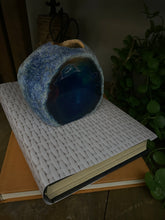 Load image into Gallery viewer, Blue Agate tea light Candle Holder