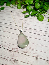 Load image into Gallery viewer, Burmese Jade Stirling silver pendant - necklace
