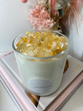 Load image into Gallery viewer, Large Citrine natural soy Candle - Large candle size (285g)