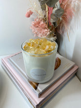 Load image into Gallery viewer, Large Citrine natural soy Candle - Large candle size (285g)