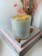 Load image into Gallery viewer, Large Citrine natural soy Candle - Large candle size (285g)