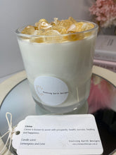 Load image into Gallery viewer, Large Citrine natural soy Candle - Large candle size (285g)