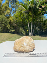 Load image into Gallery viewer, Clear Quartz crystal geode - home décor and table display 20