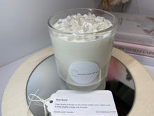 Load image into Gallery viewer, Large Clear Quartz natural soy Candle - Large candle size (285g)