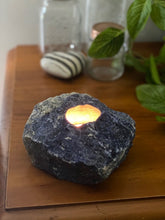 Load image into Gallery viewer, Sodalite Candle Holder