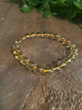 Load image into Gallery viewer, Citrine bead bracelet