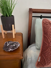 Load image into Gallery viewer, Amethyst crystal candle holder