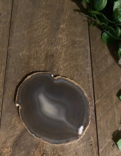 Load image into Gallery viewer, Natural polished Agate Slice drink coaster