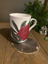 Load image into Gallery viewer, Natural polished Agate Slice drink coaster
