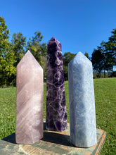 Load image into Gallery viewer, Amethyst tower -  home décor or unique bedroom display