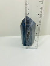 Load image into Gallery viewer, Natural Agate Druze tower - natural stone paper weight - home decor or unique office display