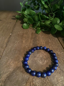 Lapis Lazuli bead bracelet