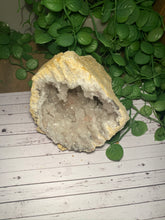 Load image into Gallery viewer, Large Clear Quartz crystal geode - home décor and table display AGMD0008