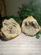 Load image into Gallery viewer, Large Clear Quartz crystal geode - home décor and table display AGMD0008