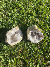 Load image into Gallery viewer, Large Clear Quartz crystal geode - home décor and table display AGMD0008