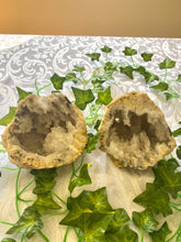 Load image into Gallery viewer, Large Clear Quartz crystal geode - home décor and table display AGMD0008