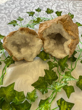 Load image into Gallery viewer, Large Clear Quartz crystal geode - home décor and table display AGMD0009