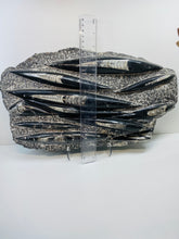 Load image into Gallery viewer, Large Fossil Orthoceras on display stand