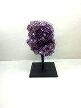 Load image into Gallery viewer, Amethyst Crystal on display stand - Large