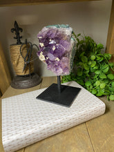 Load image into Gallery viewer, Amethyst Crystal on display stand - Large