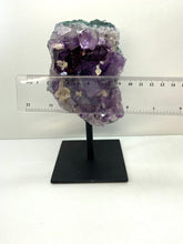 Load image into Gallery viewer, Amethyst Crystal on display stand - Large