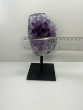 Load image into Gallery viewer, Amethyst Crystal on display stand - Large