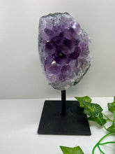 Load image into Gallery viewer, Amethyst Crystal on display stand - Large