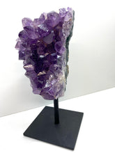 Load image into Gallery viewer, Amethyst Crystal on display stand - Large