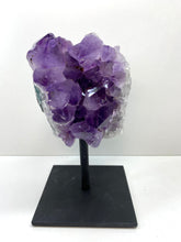 Load image into Gallery viewer, Amethyst Crystal on display stand - Large