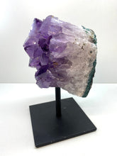 Load image into Gallery viewer, Amethyst Crystal on display stand - Large