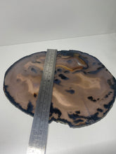 Load image into Gallery viewer, Large polished Natural Agate slice 12
